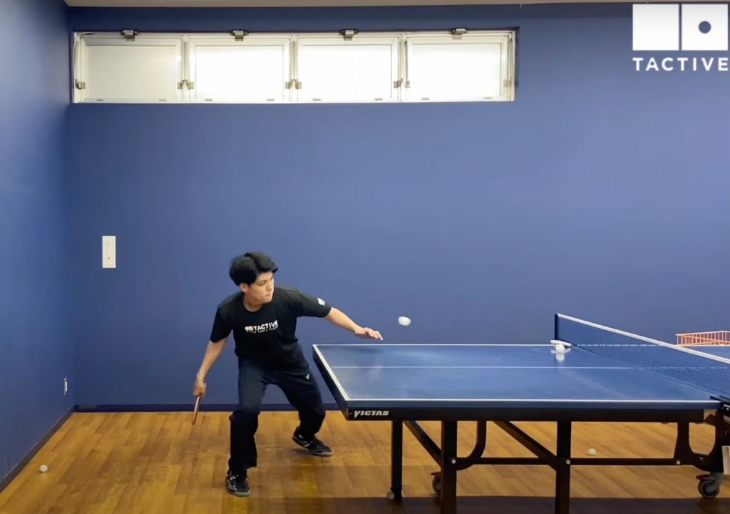 フォアドライブ（横）